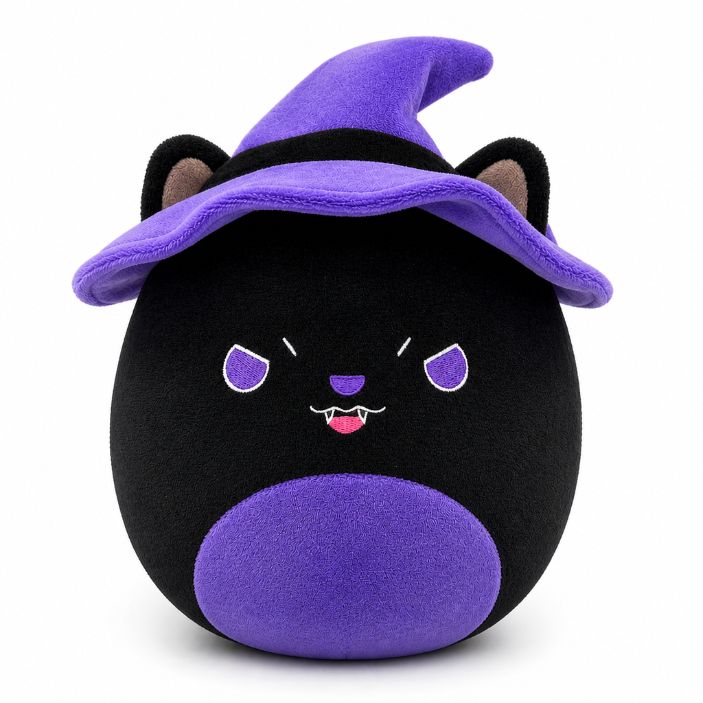 Halloween Witch Cat Plush Toy 12“