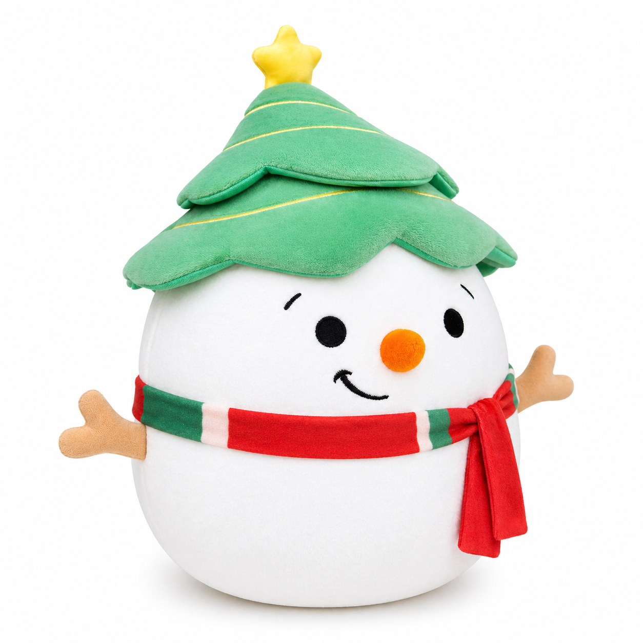 Christmas Tree Snowman Plush Toy 12“