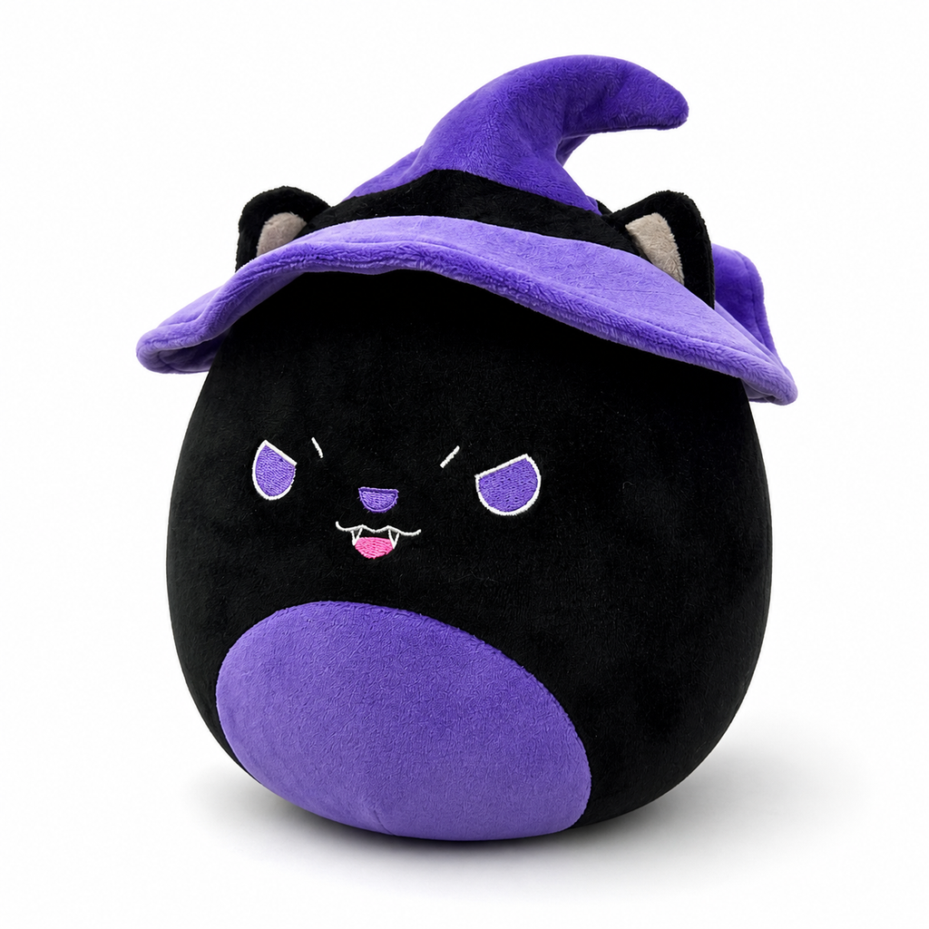 Halloween Witch Cat Plush Toy 12“