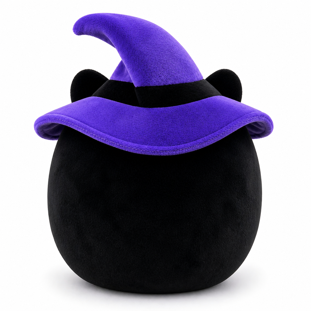 Halloween Witch Cat Plush Toy 12“